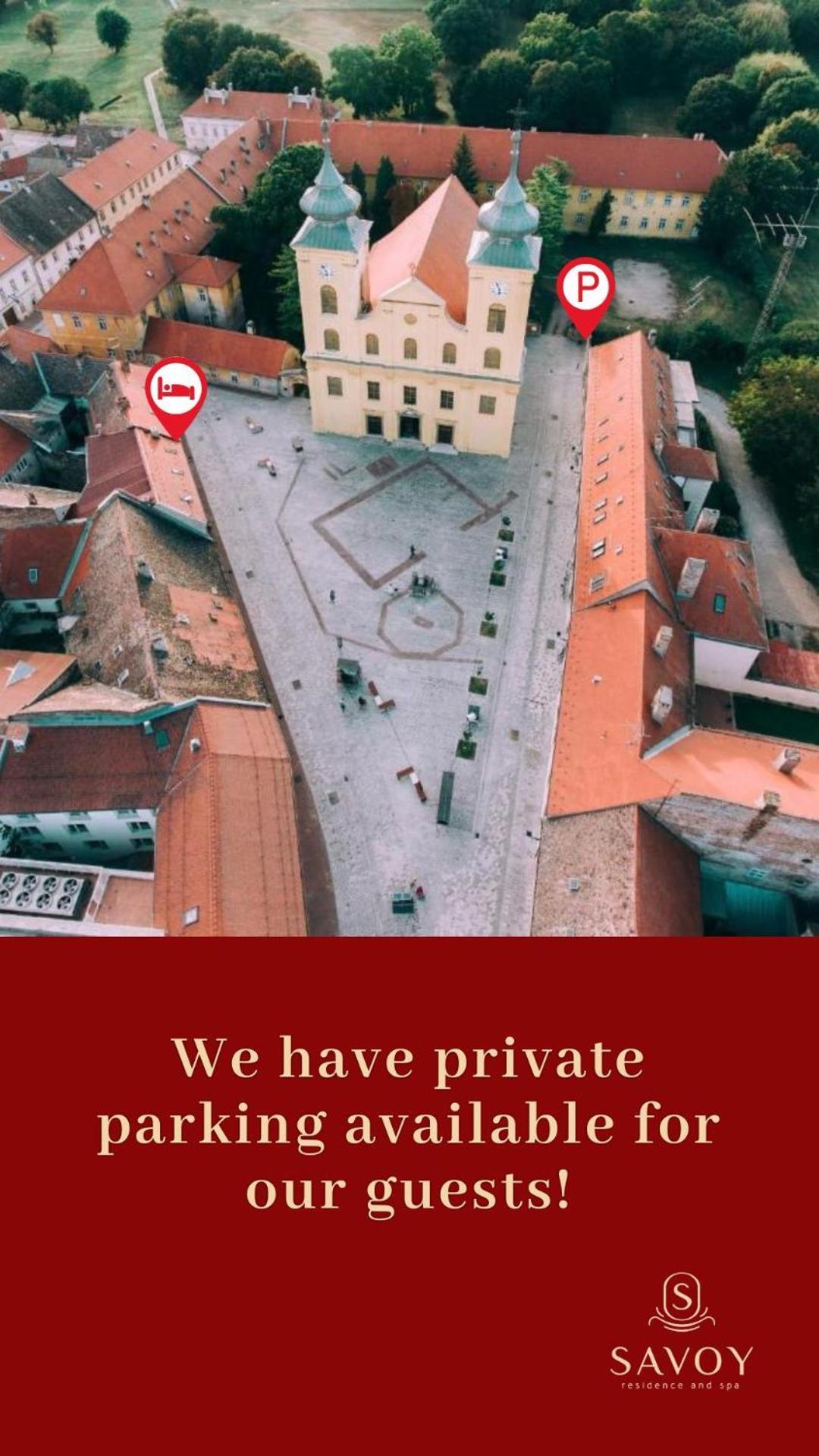 Savoy Residence Osijek Eksteriør bilde